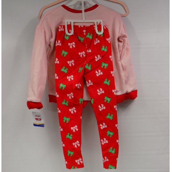 Disney Junior Mickey & Minnie Mouse Christmas Pajama Set Multiple Sizes NWT - Picture 4 of 7